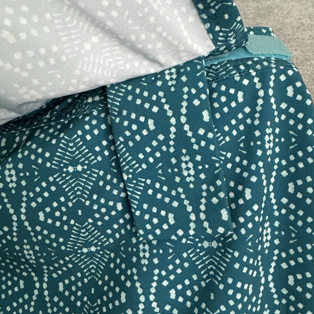 Ripskirt Hawaii Skirt Women's Large Teal Green Playa Ocean Print Wrap Beach L - Picture 5 of 6